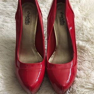 Charlotte Russe Red Pumps